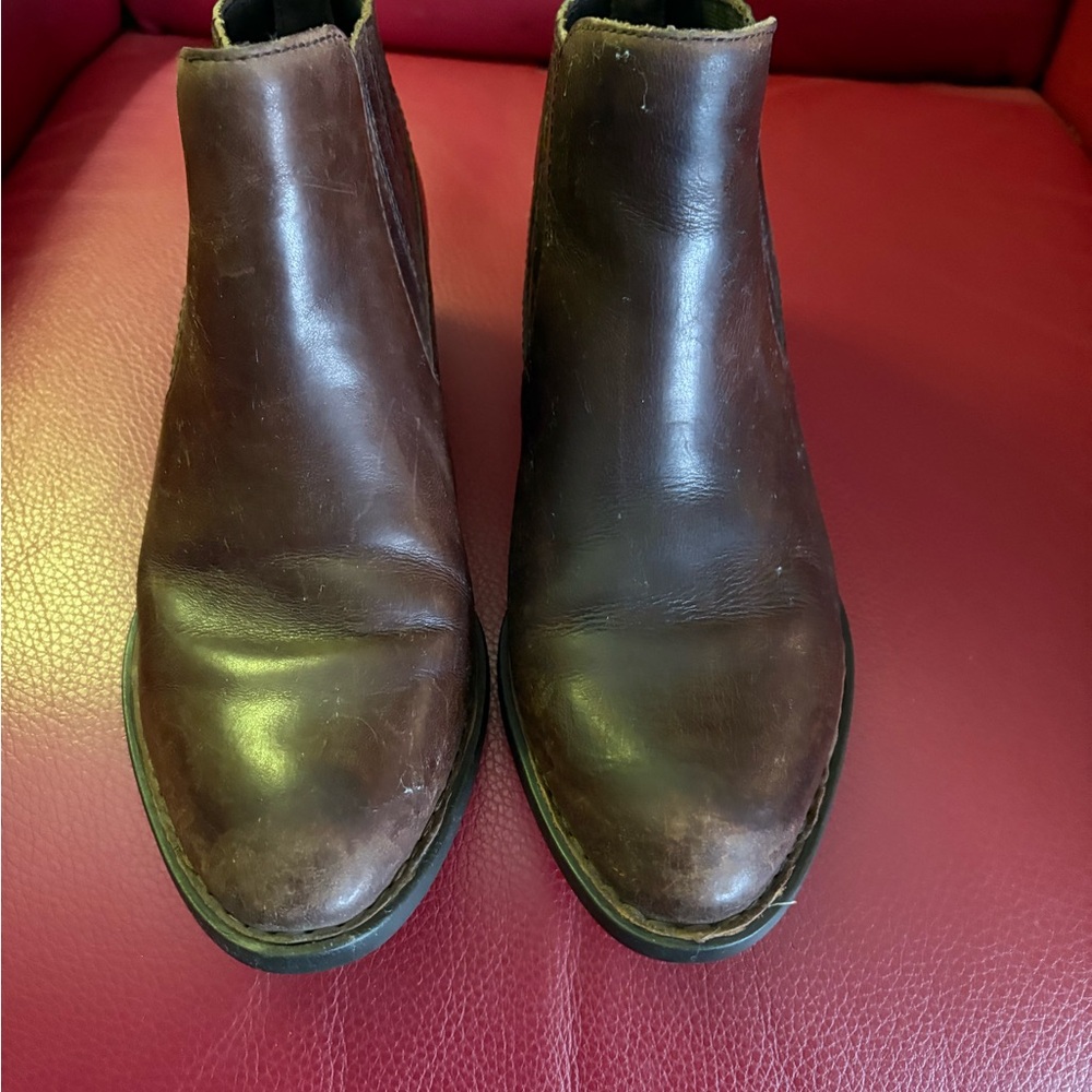 Born Women's Dark Brown Ankle Booties